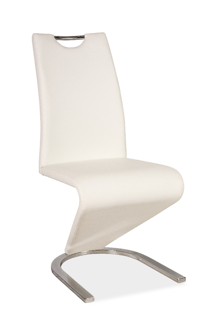 krzesło-krzesła-ekoskóra-białe krzesło-krzesło do jadalni, krzesło do salonu,